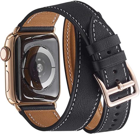 photos hermes double watch band for chrome apple watch